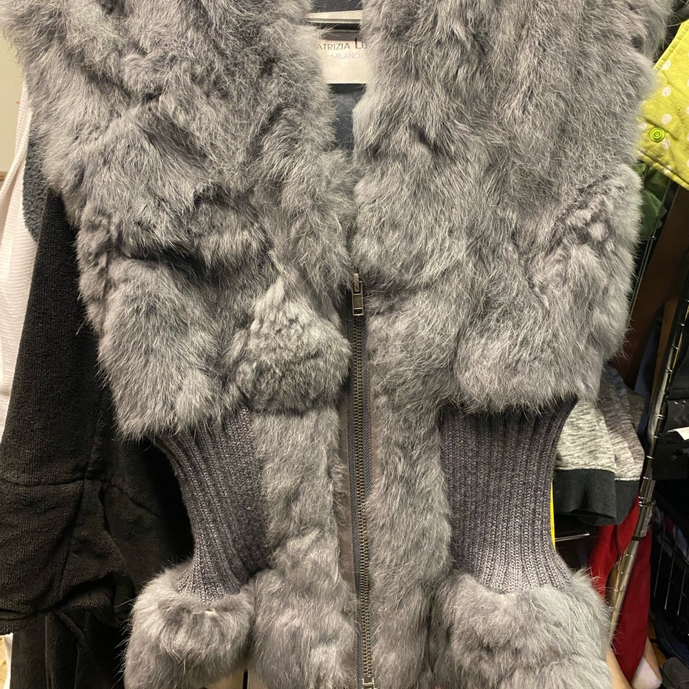 Patrizia Luca Milano 100% Rabbit Fur Vest SMALL